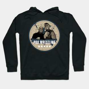 pro wrestling art ric flair vs hulk hogan 1991 Hoodie